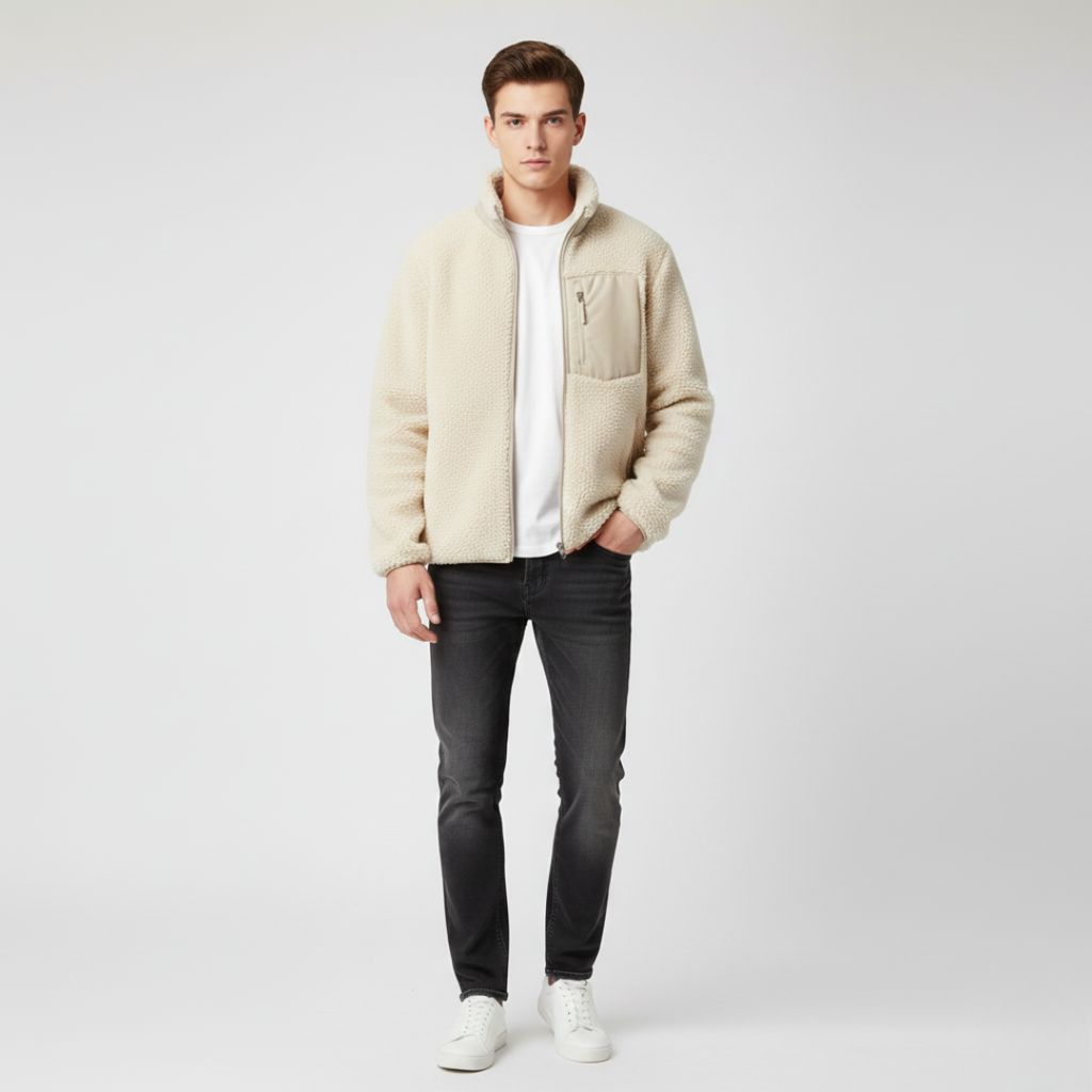 Unisex Zip-Front Jacket