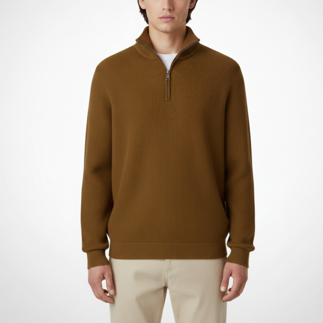 Men’s Half-Zip Casual Pullover