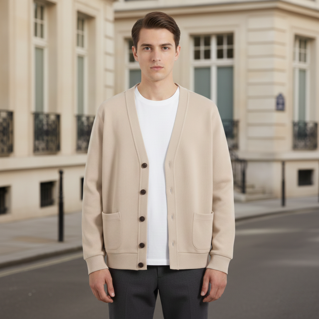 Men’s Button-Front Cardigan