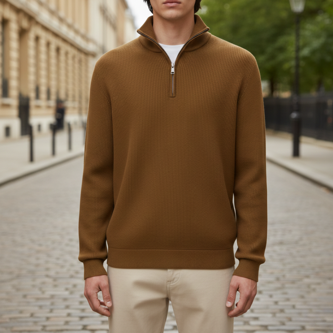 Men’s Half-Zip Casual Pullover